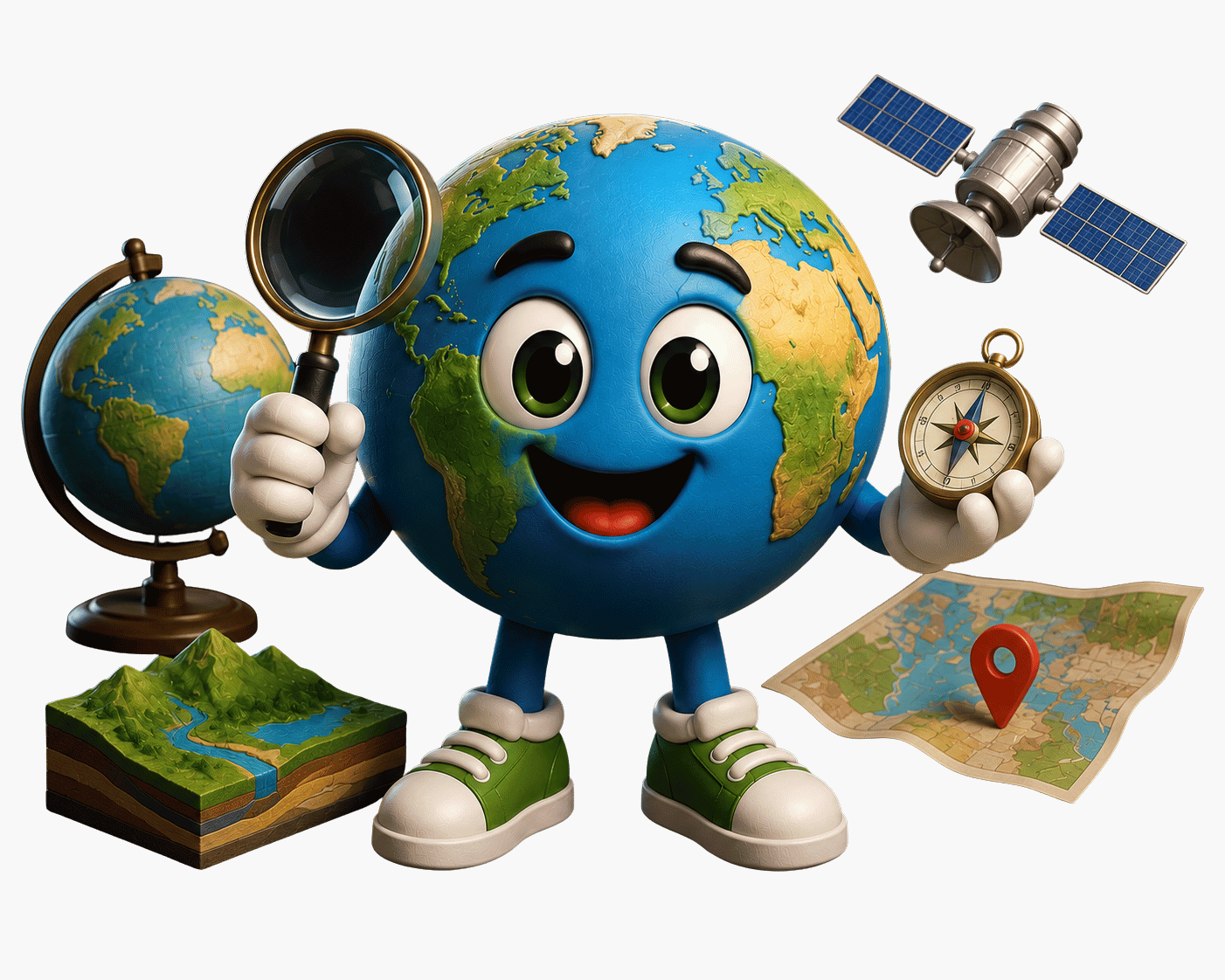 Mascote Geografia